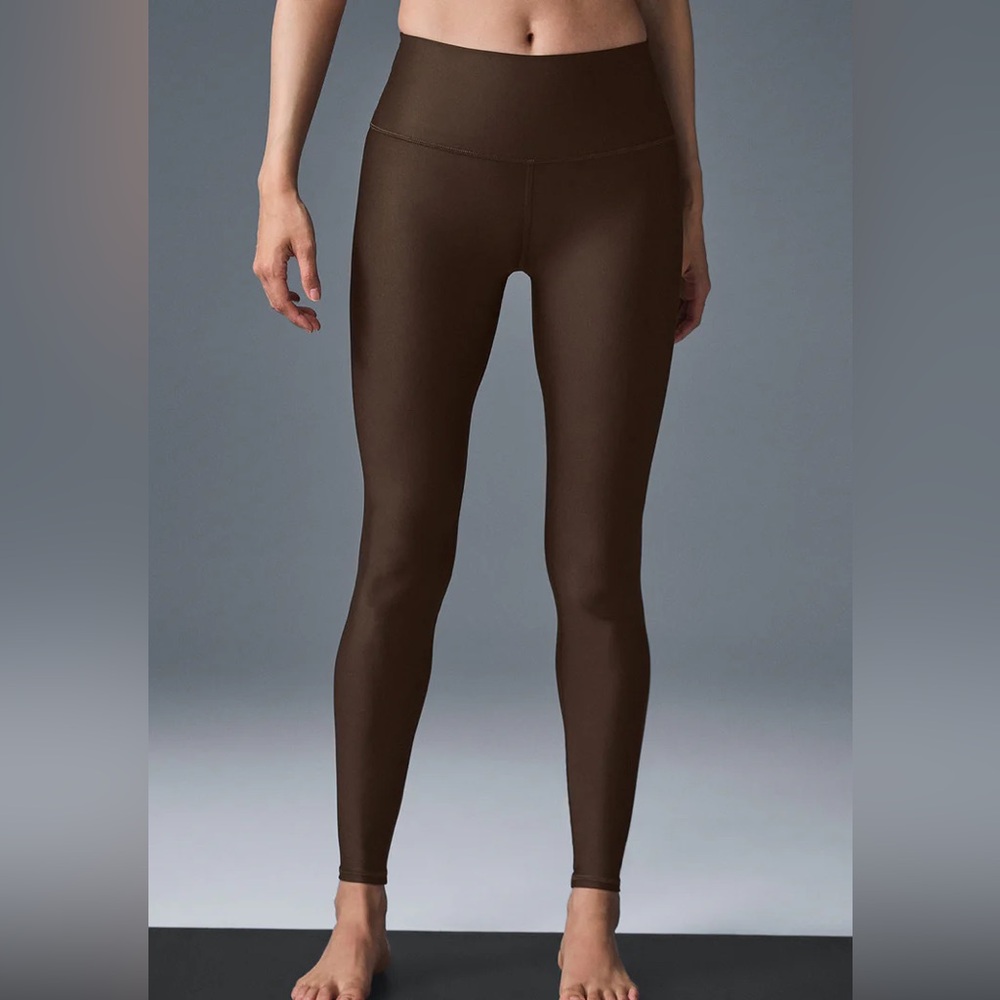 ALO Yoga Brown Airlift Leggings